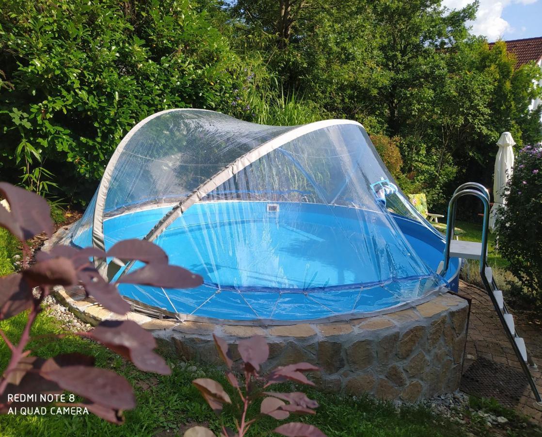 Burgthann Mediterran-Skandinavisch - Outdoorwhirlpool Ganzjaehrig מראה חיצוני תמונה